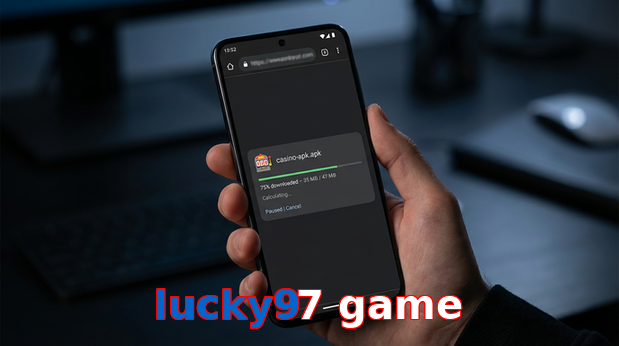 Main screen of Lucky97 Game apk page for PK players