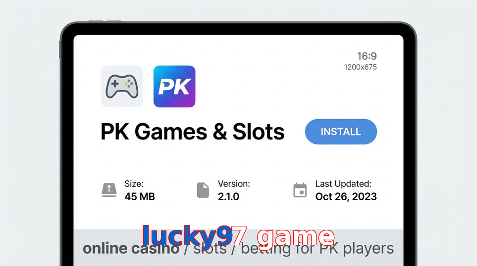 Game list for Lucky97 Game gameapk section